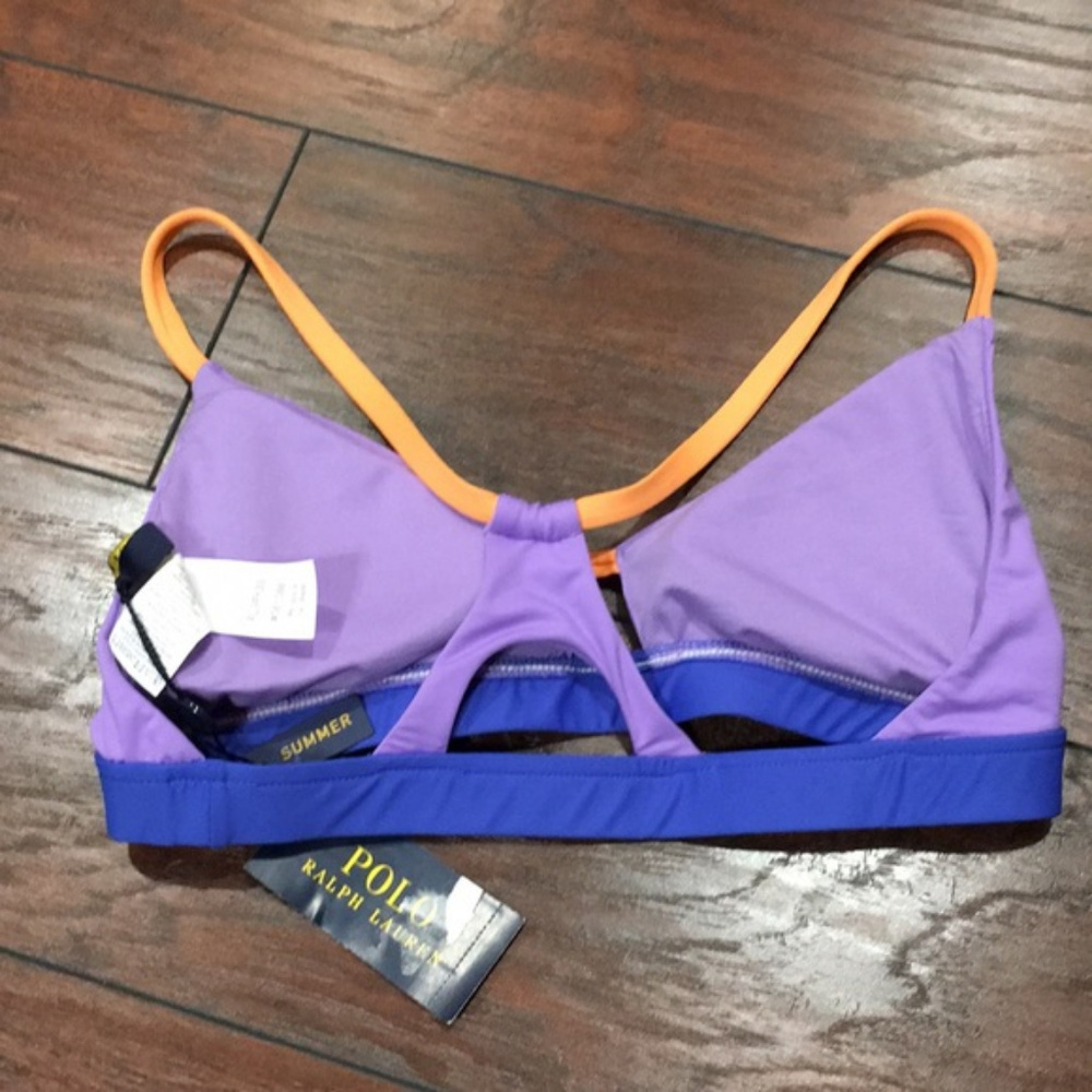 SOLD Solids Cutout Racerback Bikini swim - Picture 5 of 7